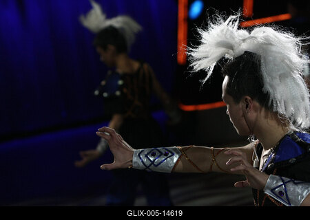 8. Nemzetközi Cirkuszfesztivál-stock-foto