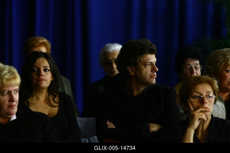 Végső búcsú Albert Györgyitől-stock-foto