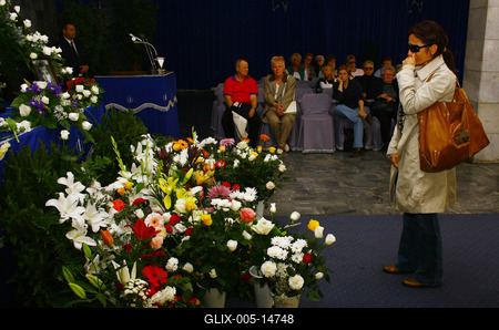 Végső búcsú Albert Györgyitől-stock-foto