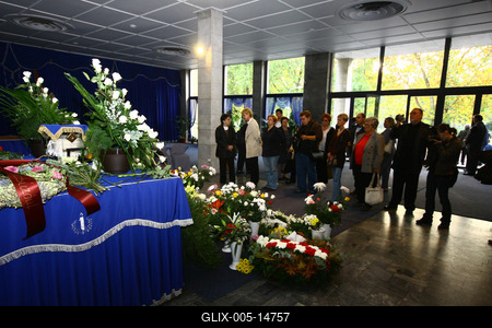 Végső búcsú Albert Györgyitől-stock-foto