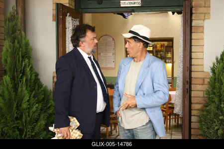 Állomás - A Duna TV saját gyártású sorozata-stock-foto