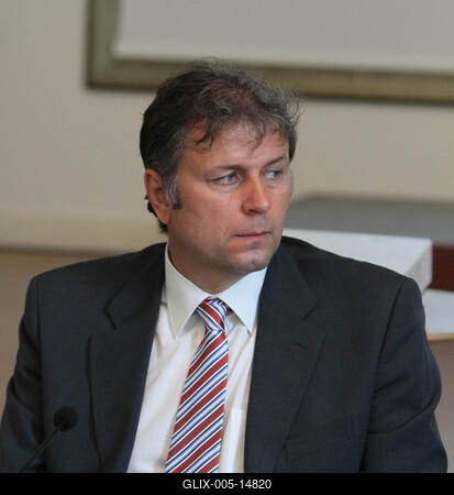 Londoni olimpia - az MTVA sajtótájékoztatója-stock-foto