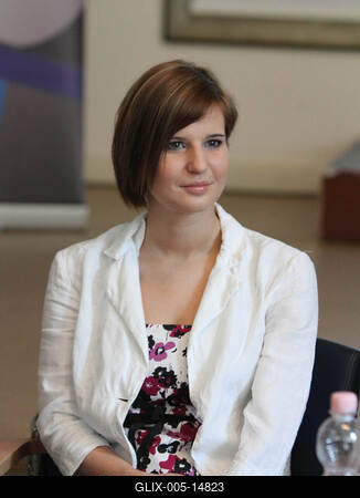 Londoni olimpia - az MTVA sajtótájékoztatója-stock-foto