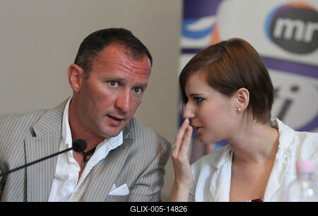 Londoni olimpia - az MTVA sajtótájékoztatója-stock-foto