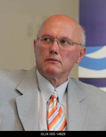 Londoni olimpia - az MTVA sajtótájékoztatója-stock-foto