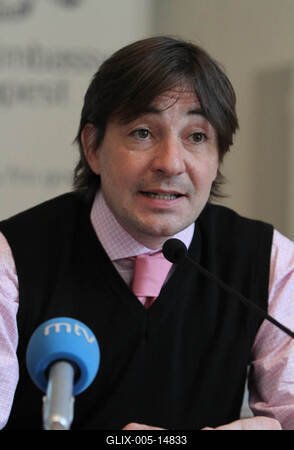 Londoni olimpia - az MTVA sajtótájékoztatója-stock-foto