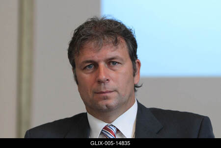 Londoni olimpia - az MTVA sajtótájékoztatója-stock-foto