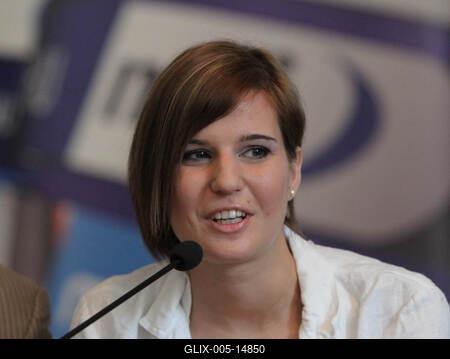 Londoni olimpia - az MTVA sajtótájékoztatója-stock-foto