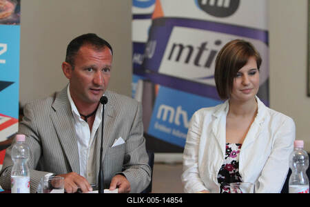 Londoni olimpia - az MTVA sajtótájékoztatója-stock-foto