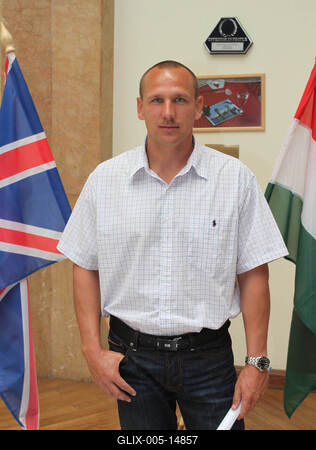 Londoni olimpia - az MTVA sajtótájékoztatója-stock-foto