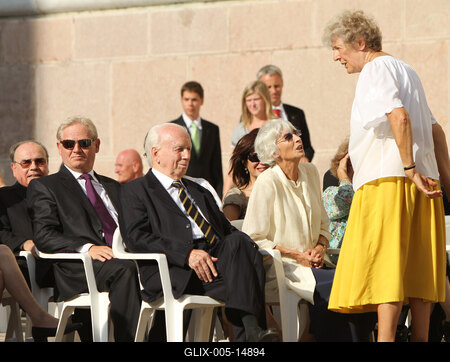 Augusztus 20 - Körmenet-stock-foto