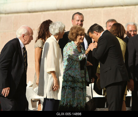 Augusztus 20 - Körmenet-stock-foto