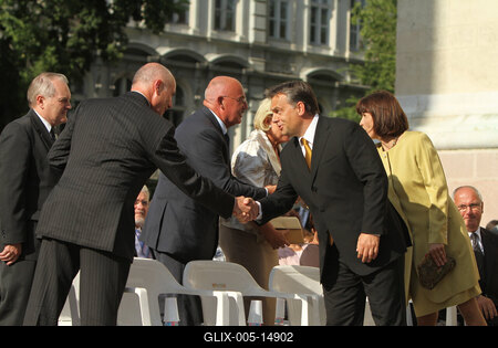 Augusztus 20 - Körmenet-stock-foto