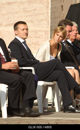 Augusztus 20 - Körmenet-stock-foto