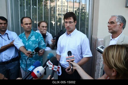 Balog Zoltán és Gulyág Gergely sajtótájékoztatója-stock-foto