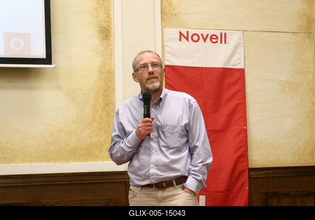 Dr. Beck György a Corvinus Egyetemen-stock-foto