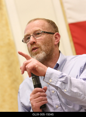 Dr. Beck György a Corvinus Egyetemen-stock-foto