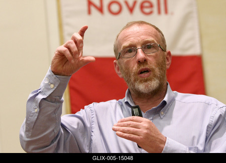 Dr. Beck György a Corvinus Egyetemen-stock-foto