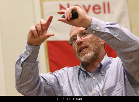 Dr. Beck György a Corvinus Egyetemen-stock-foto