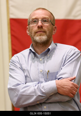 Dr. Beck György a Corvinus Egyetemen-stock-foto