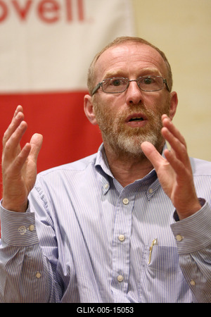 Dr. Beck György a Corvinus Egyetemen-stock-foto