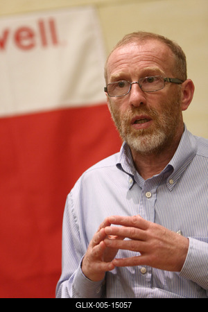 Dr. Beck György a Corvinus Egyetemen-stock-foto