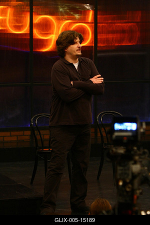 A Beugró című televíziós műsor felvétele-stock-foto