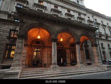 Budapest, Hajós utca-stock-foto
