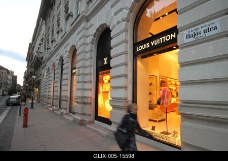 Budapest, Hajós utca-stock-foto