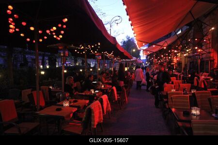 Budapest, Liszt Ferenc tér-stock-foto