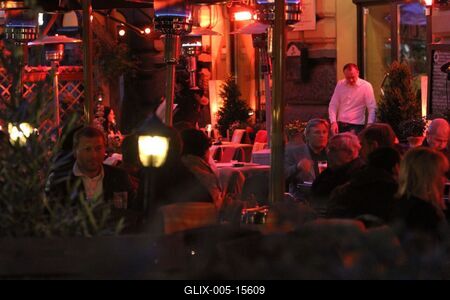 Budapest, Liszt Ferenc tér-stock-foto