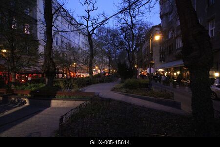 Budapest, Liszt Ferenc tér-stock-foto