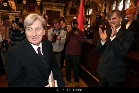 Díszpolgári Cím, Pro Urbe, Budapestért - díjátadó-stock-foto