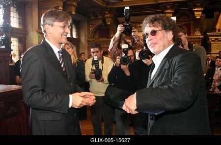 Díszpolgári Cím, Pro Urbe, Budapestért - díjátadó-stock-foto