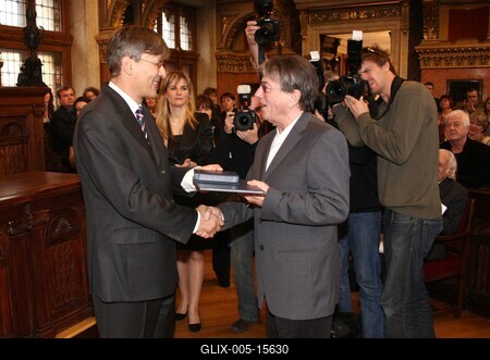 Díszpolgári Cím, Pro Urbe, Budapestért - díjátadó-stock-foto