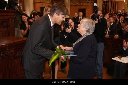 Díszpolgári Cím, Pro Urbe, Budapestért - díjátadó-stock-foto