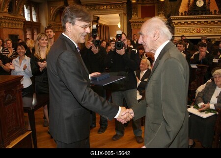 Díszpolgári Cím, Pro Urbe, Budapestért - díjátadó-stock-foto