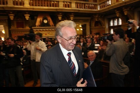 Díszpolgári Cím, Pro Urbe, Budapestért - díjátadó-stock-foto