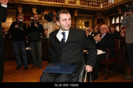 Díszpolgári Cím, Pro Urbe, Budapestért - díjátadó-stock-foto