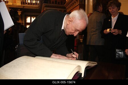 Díszpolgári Cím, Pro Urbe, Budapestért - díjátadó-stock-foto