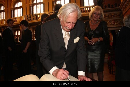 Díszpolgári Cím, Pro Urbe, Budapestért - díjátadó-stock-foto