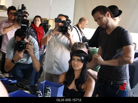 Bódi Sylvi új, exkluzív naptárjának fotózása-stock-foto