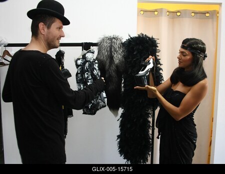 Bódi Sylvi új, exkluzív naptárjának fotózása-stock-foto