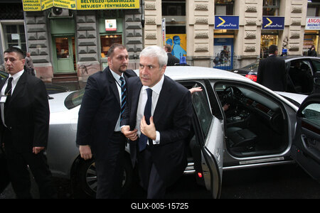 Hazánkba látogatott Boris Tadic szerb elnök-stock-foto