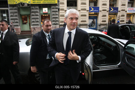 Hazánkba látogatott Boris Tadic szerb elnök-stock-foto