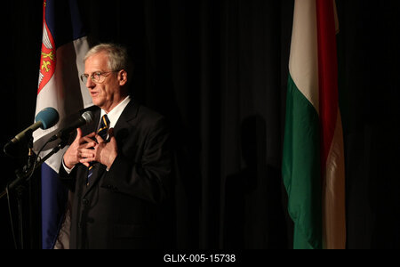 Hazánkba látogatott Boris Tadic szerb elnök-stock-foto