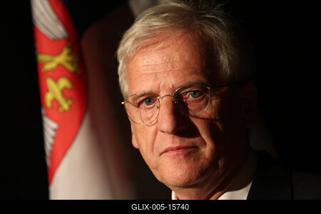 Hazánkba látogatott Boris Tadic szerb elnök-stock-foto