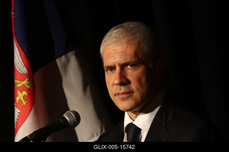 Hazánkba látogatott Boris Tadic szerb elnök-stock-foto