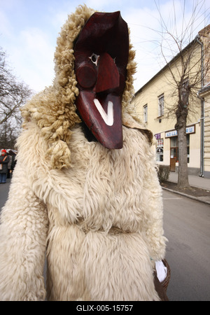 Busójárás 2009-stock-foto