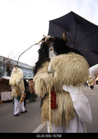 Busójárás 2009-stock-foto